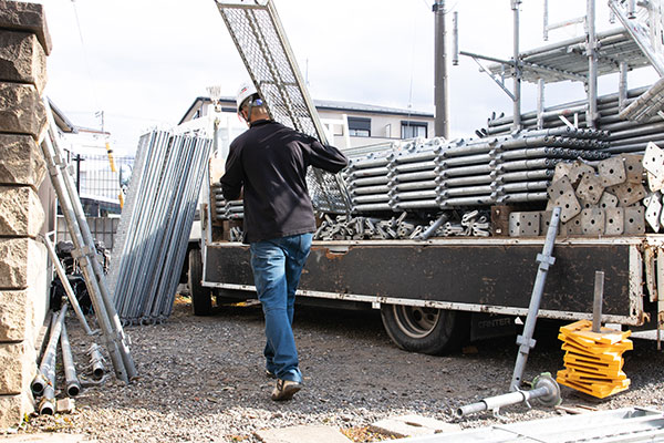 建築現場・工場への直送に！