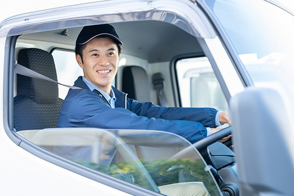 継続的に同じ担当者・車両で